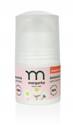 MARGARITA SENSITIVE SKIN Dezodorantas nuo blogo kvapo su ramunėlių ekstraktu 50ml